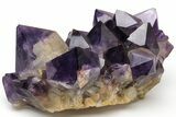 Stunning, Deep Purple Amethyst Crystal Cluster - Congo #223332-2